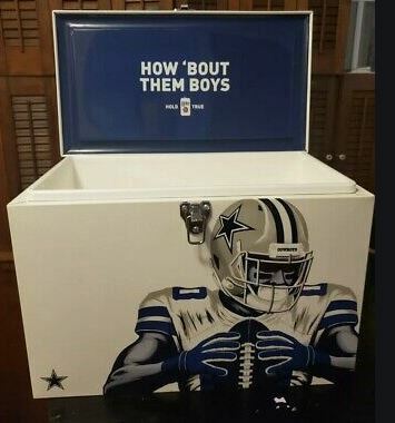 dallas cowboys ice chest cooler