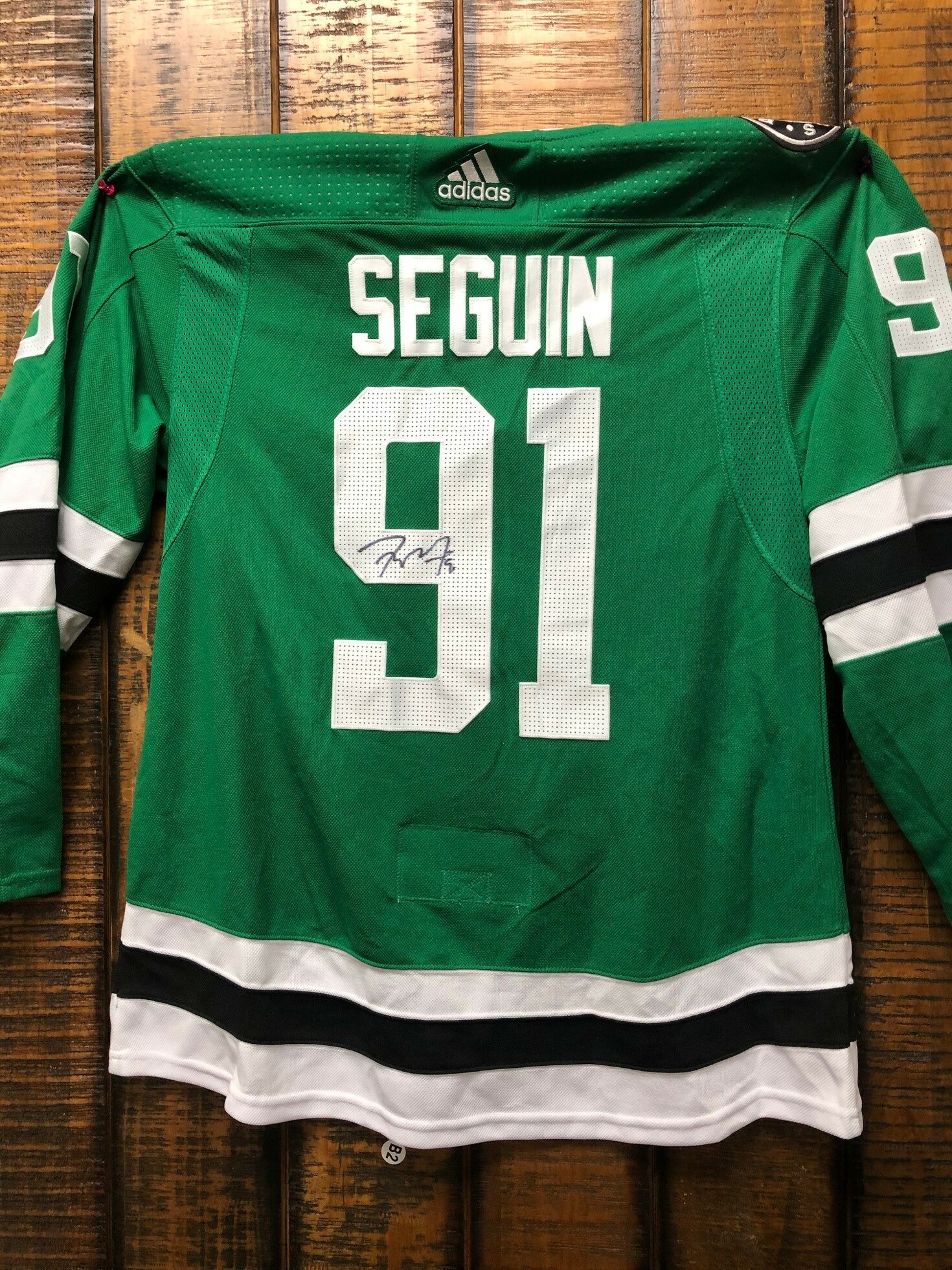 Tyler Seguin Dallas Stars Autographed White Adidas Authentic Jersey